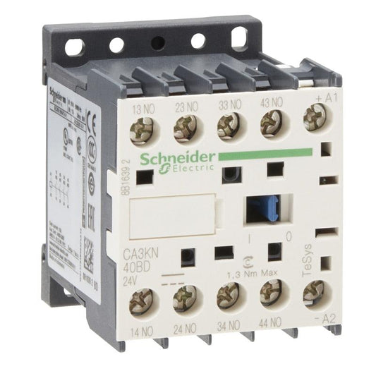 Schneider Electric TeSys K Control Relay 24VDC Coil Voltage CA3KN40BD CA3KN31BD CA3KN22BD Contactor.