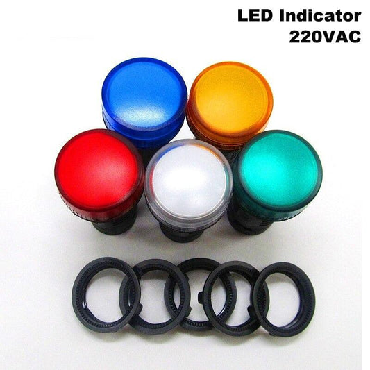 Schneider- XB2BVM4LC 220VAC button LED Signal Indicator| Color Optional.