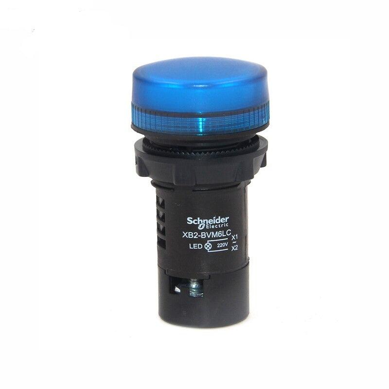 Schneider- XB2BVM4LC 220VAC button LED Signal Indicator| Color Optional.