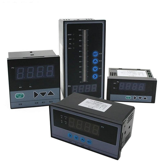 Sensor Meter Controller Temperature Pressure Water Level Control J K PT100 4-20mA 0-5V 0-10V universal Input 2 Way Relay Output.