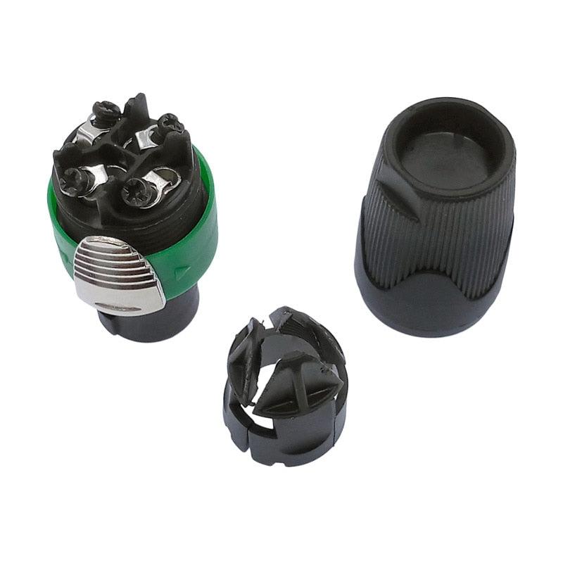 Speaker Powercon connector 20A Caron plug Speakon 4 pin Male Audio amplifier stage power connectors.