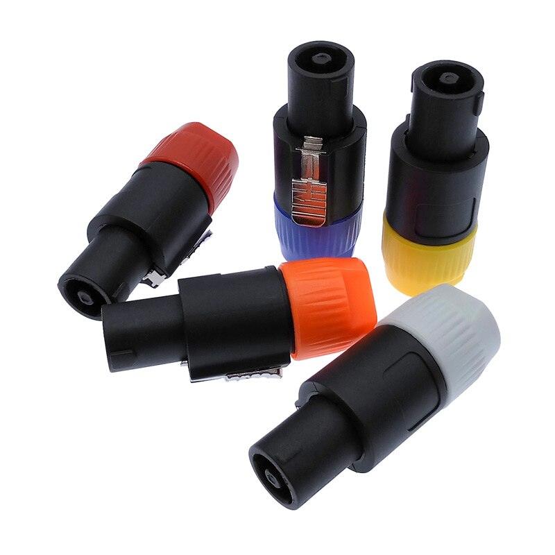 Speakon Connector 4 Pole Plug Male Speaker Audio 4 pin connector led connector.
