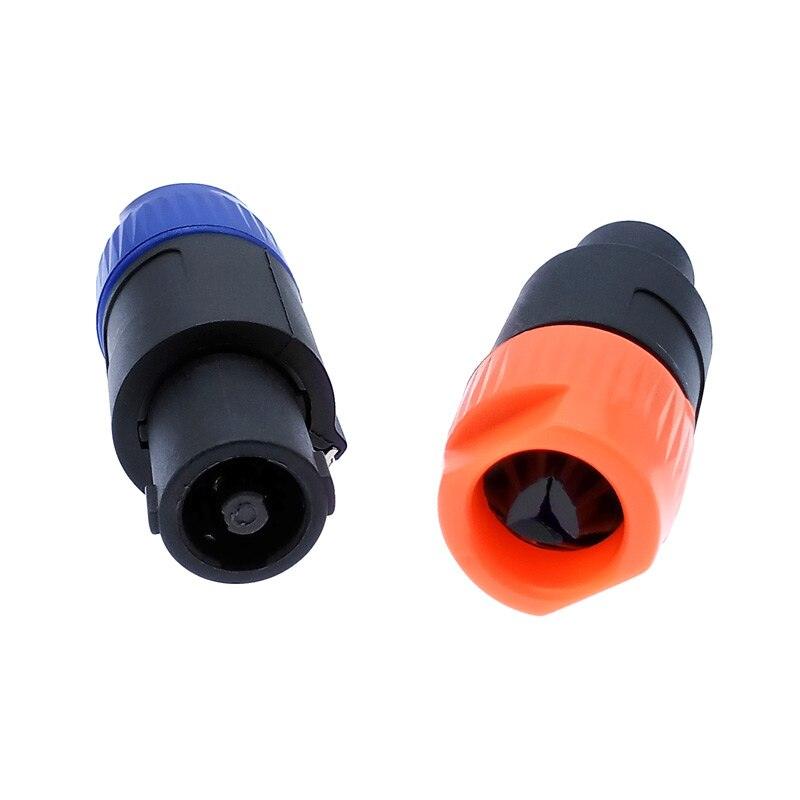 Speakon Connector 4 Pole Plug Male Speaker Audio 4 pin connector led connector.