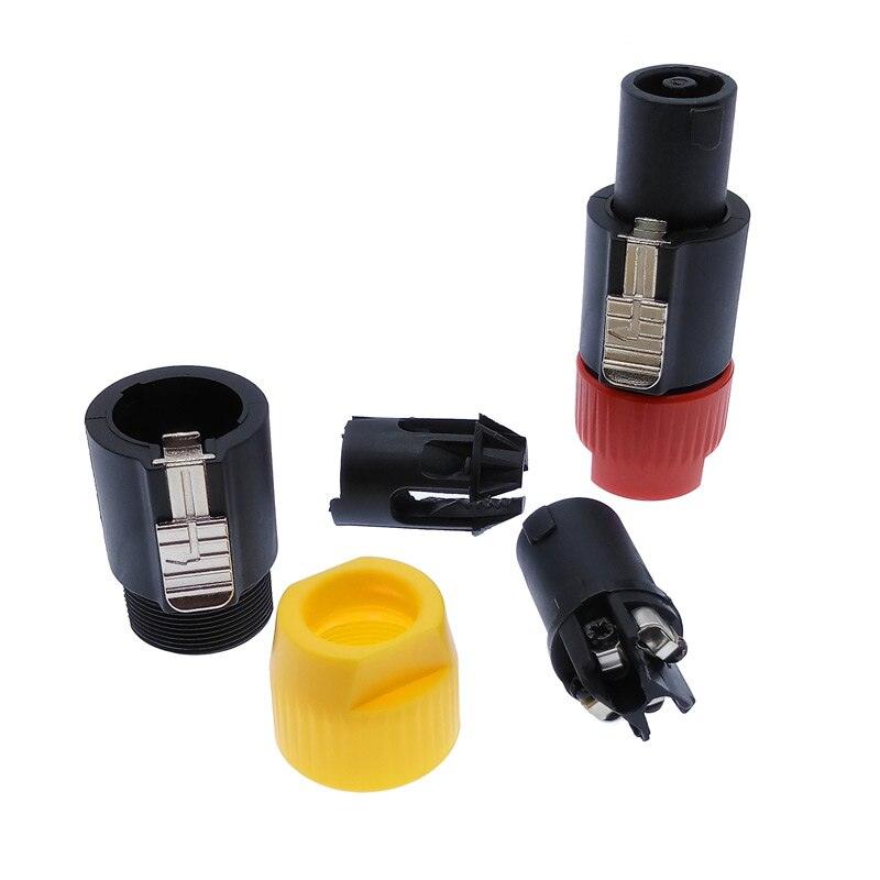 Speakon Connector 4 Pole Plug Male Speaker Audio 4 pin connector led connector.