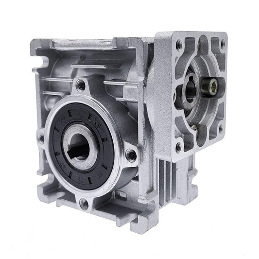 speed reducer worm DC motor gearbox RV030 14mm output 5:1-80:1 for NEMA 23 Motor.