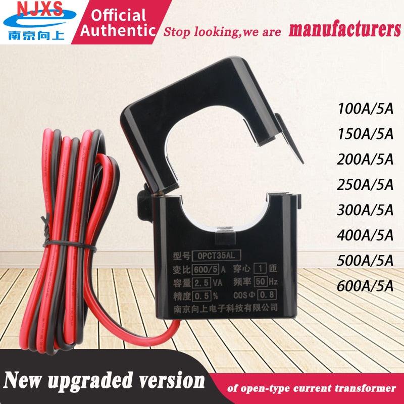Split Core Current Transformer 5a Clamp CT OPCT35AL 100A/5A 200/5 4005a 600A5A.