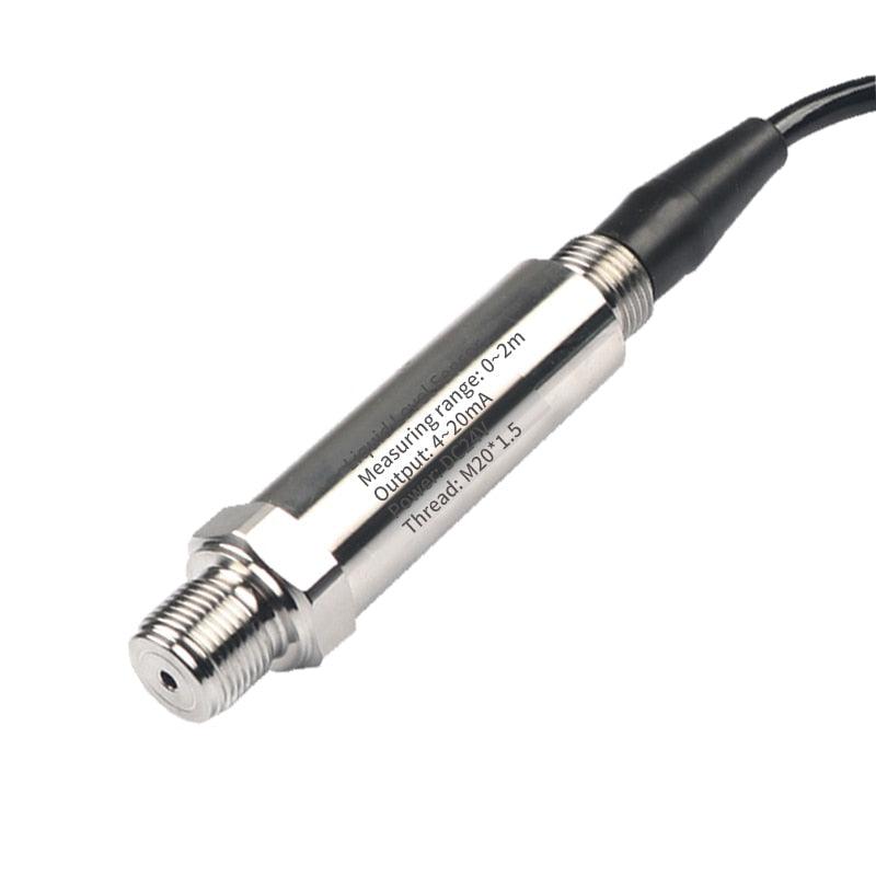 Thread type M20*1.5 G1/4 NPT Silicon Hydraulic Pressure Sensor Pump Station 0 10v Water Fuel Oil Level Transducer Transmitter.