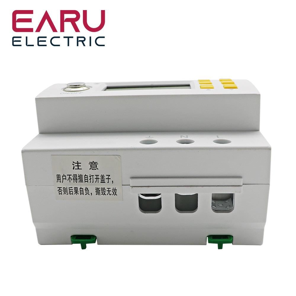 WiFi Smart Electric Energy Protector Meter timer Power Consumption Monitor kWh Meter Wattmeter Leakage Protection AC220-300V.