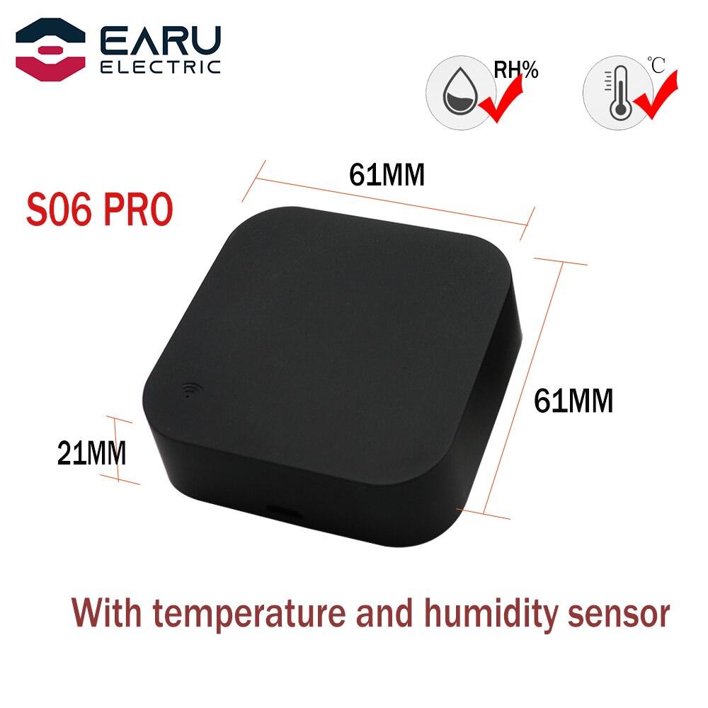 WiFi Tuya Smart Life Universal IR Remote Controller for Air Conditioner TV with Temperature Humidity Sensor by Alexa Google Home.