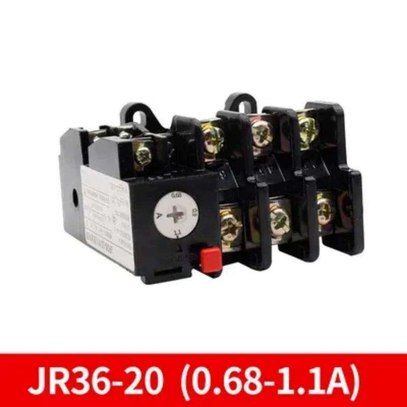 JR36 thermal overload relay, motor overload protector, phase loss protection relay,JR36-20 0.68-1.1a