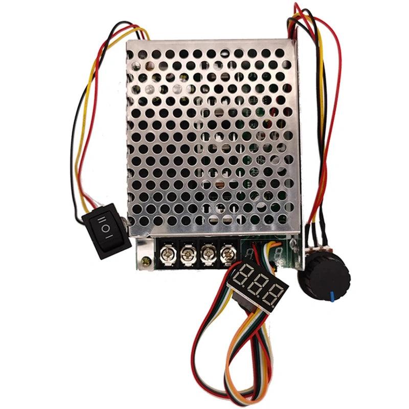 10~55V 60A 1800W DC Brush Motor PWM Governor 24V 36V 48V CW CCW Digital Speed Regulator Car Linear Actuator (BG1055-4060LRDC).