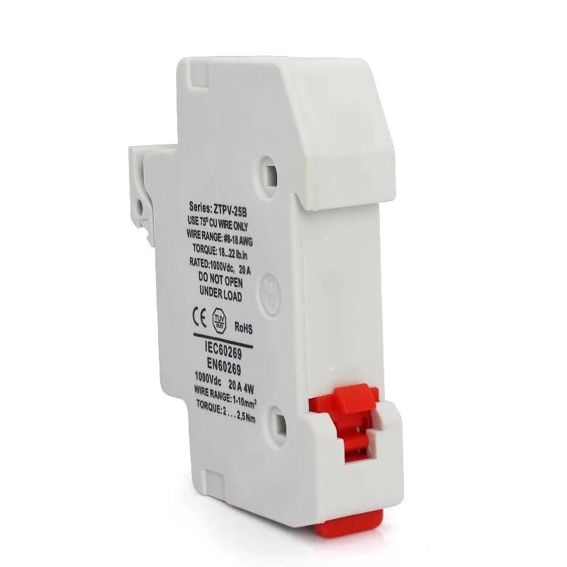 10 PCS Fuse Holder for PV Fuse 1000V DC High Quality with  and ROHS Approved