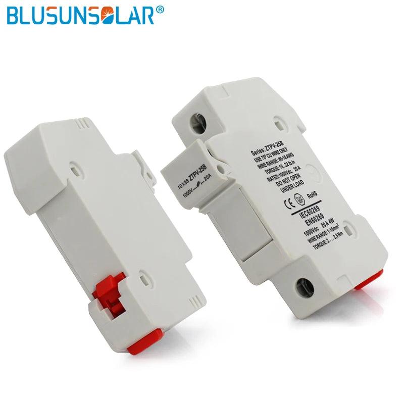 100 Pieces Solar PV Fuse Holders Fuse Link for PV Fuse Fusible 1000V DC Waterproof with  High Quality