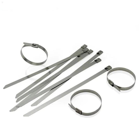 1000 Pcs = A Lot, High Quality 304 Stainless Steel Cable Ties 4.6 MM X 450MM (Thickness:2.5mm )