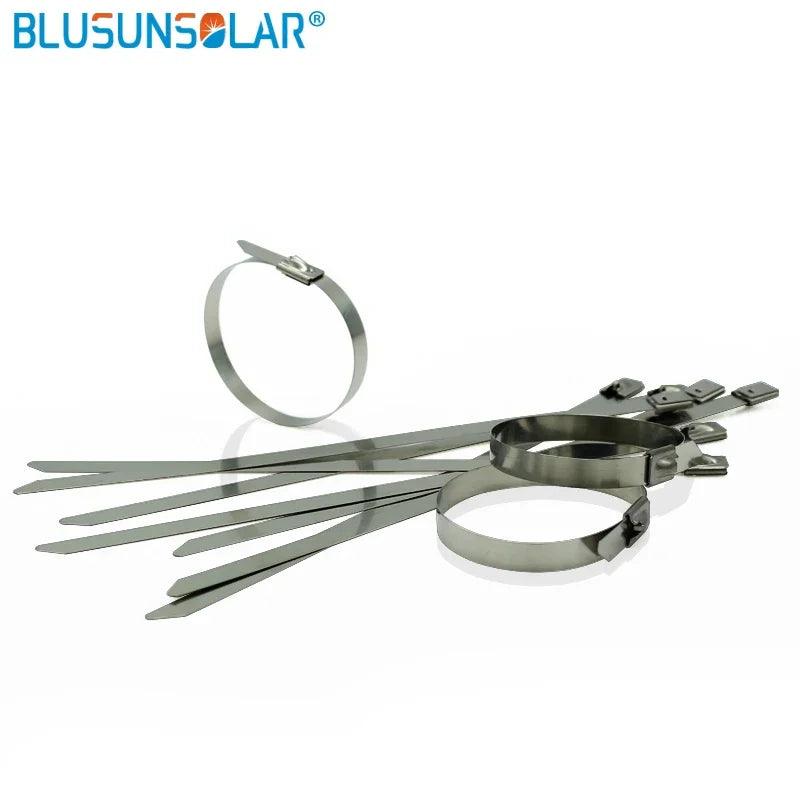 1000 Pcs = A Lot, High Quality 304 Stainless Steel Cable Ties 4.6 MM X 450MM (Thickness:2.5mm )