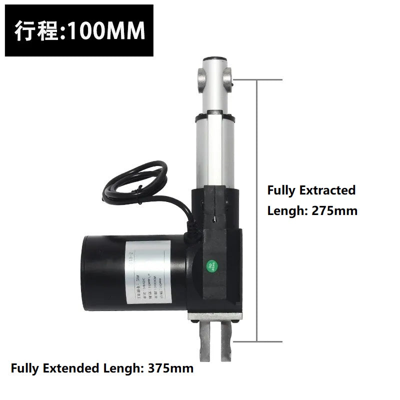 heavy duty linear actuator, 6000n linear actuator, 12v linear actuator, 24v linear actuator, electric telescopic rod, hospital bed linear actuator, industrial lifting actuator, high thrust linear actuator, dc linear actuator, reciprocating linear actuator