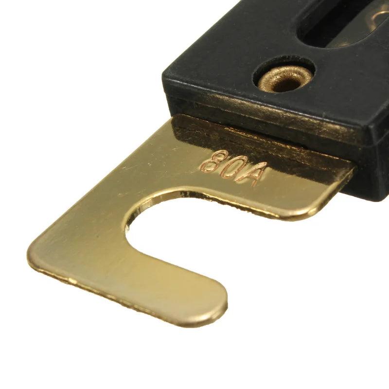 10Pcs/Lot Car Stereo Audio ANL Fuse Gold Plated 30 A -300A