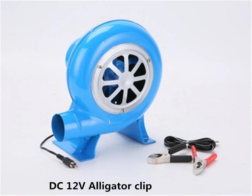 12V DC Household Blower 30W 40W 60W 80W 100W150W 200W Adjust Air Volume PWM AC 220V Blower Fan Barbecue BBQ Air Supply Cooling