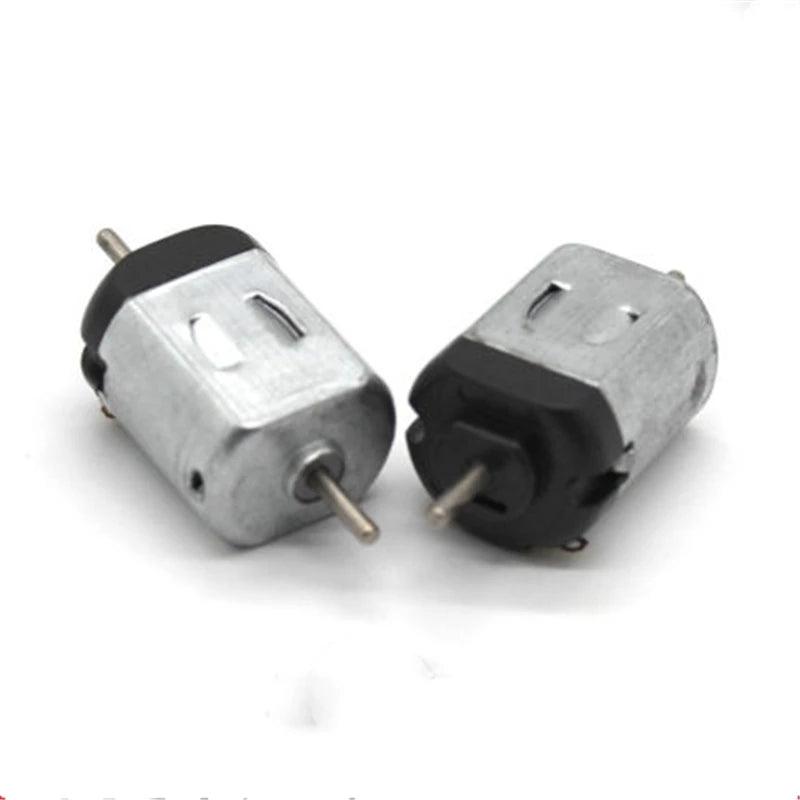 14pcs DC 1.5V-3V 11000RPM Mini 130 Motor Dual Shaft Double 2mm Axis DIY Hobby Toy Car Fan Model Micro 15mm*20mm Electric Motor