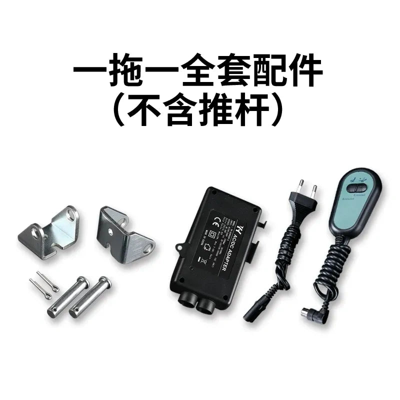 24V Heavy Duty DTL Linear Actuator 6000N with Controller, 5-15mm/s Speed, 15-2500mm Stroke, One-Drive-One / One-Drive-Two Kit