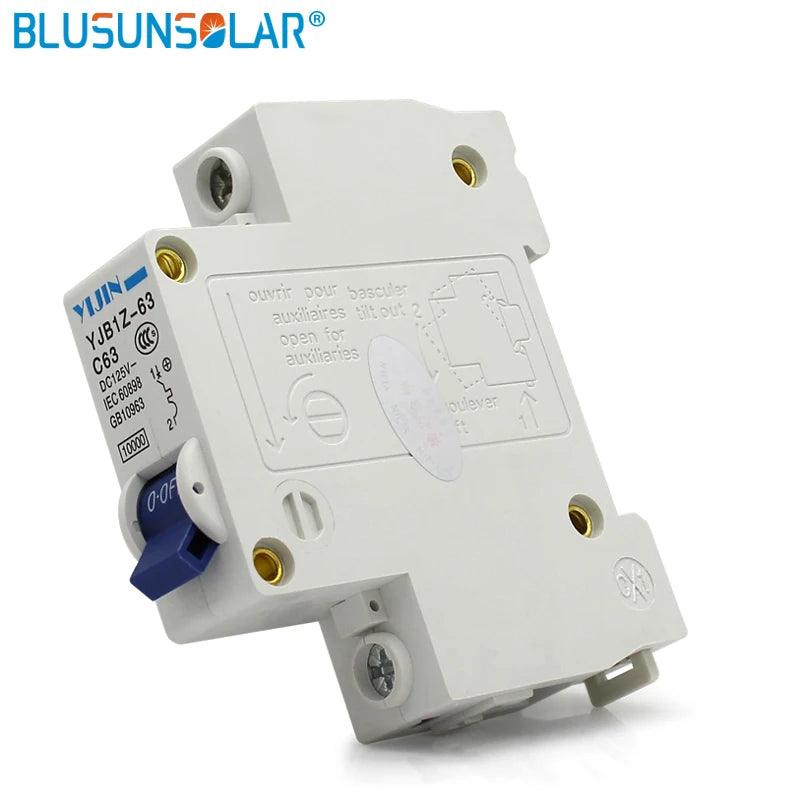 1P 63A DC125V DC Circuit Breaker SOLARB for DC Solar PV System