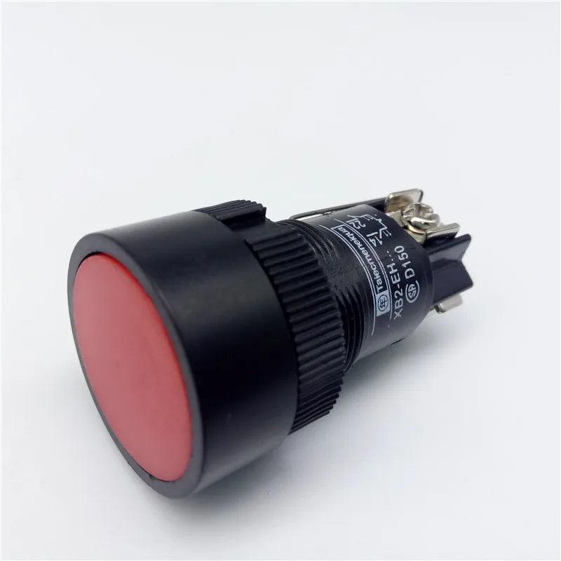 1Pcs 22mm Momentary Push Button Switch Red Green Blue Yellow Black White Normal Open/normal Close XB2-EA142 XB2-EA131
