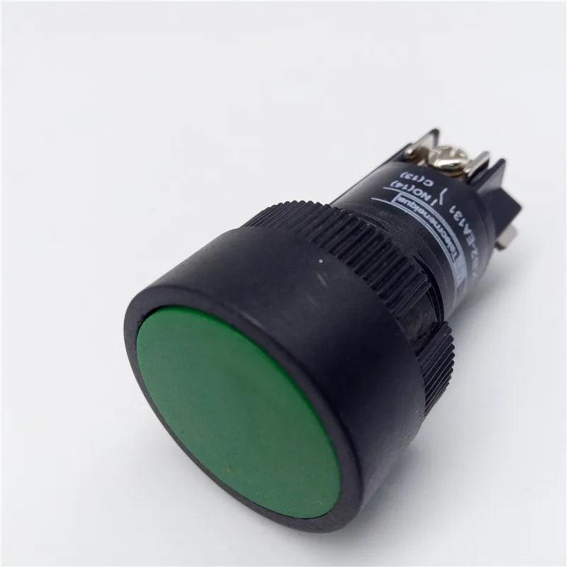 1Pcs 22mm Momentary Push Button Switch Red Green Blue Yellow Black White Normal Open/normal Close XB2-EA142 XB2-EA131