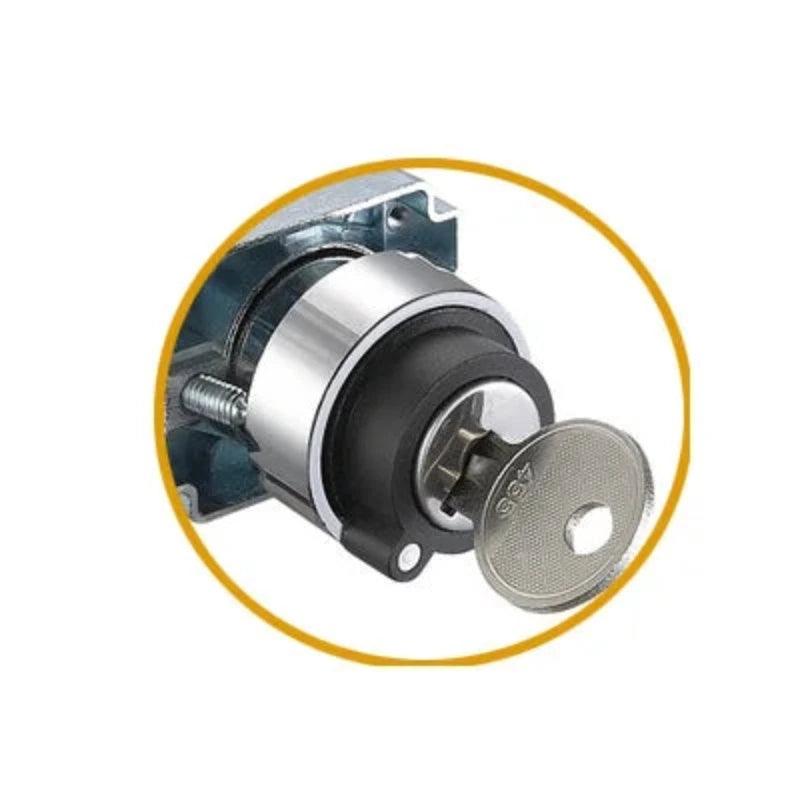 1PCS Button XB2 2/3 Position Knob Turn Change-over Switch Master Switch 22 Key Button 1NO1NC 1NO 1NC 2NO