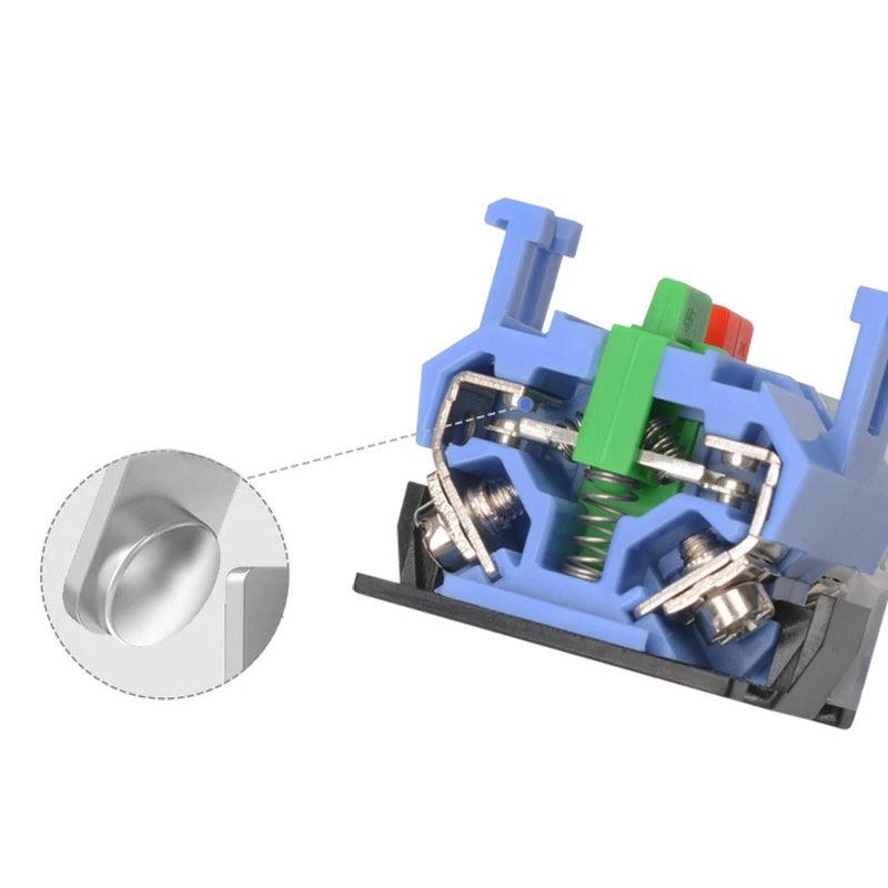 1PCS LA38-11 22mm high-quality rotary button switch key button 2 bit 3 bit 1NO 1NC / 2NO power control switch