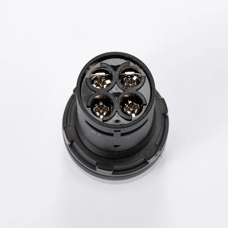 1Pcs LA38-11J 22mm Momentary Self-rest Electrical Push Button Switch Green Red 1NO 1NC 3 Pins Screws Terminals Computer PC