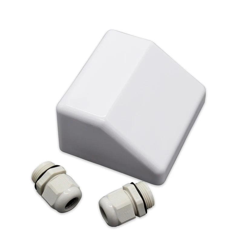 1sets/Lot White Color ABS Solar Panel Mounting Bracket Kits Cable Entry Gand Ideal 7pcs/set for Caravan Motorhome RV
