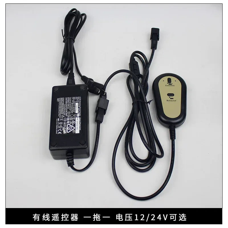 Linear Actuator Motor Controller Kit, Wired & Wireless Remote Control, 12V/24V, 1-to-1/1-to-2/1-to-3/1-to-4, AC220V Power Supply