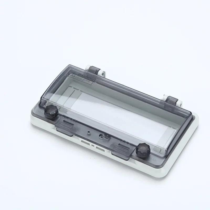 2-18 way circuit breaker switch transparent protection cover IP67 waterproof box shielding switch window protection cover
