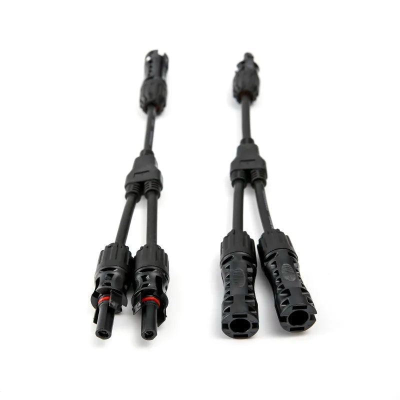 Wholesale 2 To 1 Hot Selling PV Y Branch Connector With 4mm2 1000V 30A Solar Cable For pv Stecker combiner box 2 in 1 out