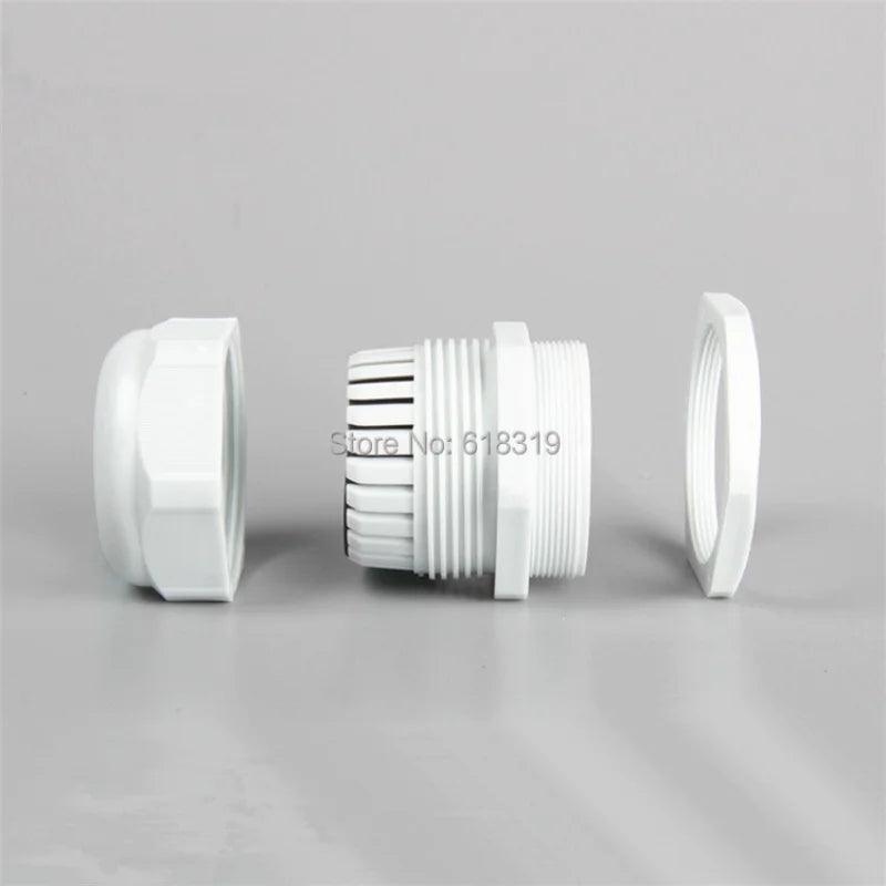200pcs/lot PG11 Cable Gland IP68 Waterproof Connector Diameter 3-6.5mm Nylon Plastic Wire Glands