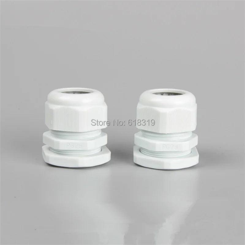 200pcs/lot PG11 Cable Gland IP68 Waterproof Connector Diameter 3-6.5mm Nylon Plastic Wire Glands