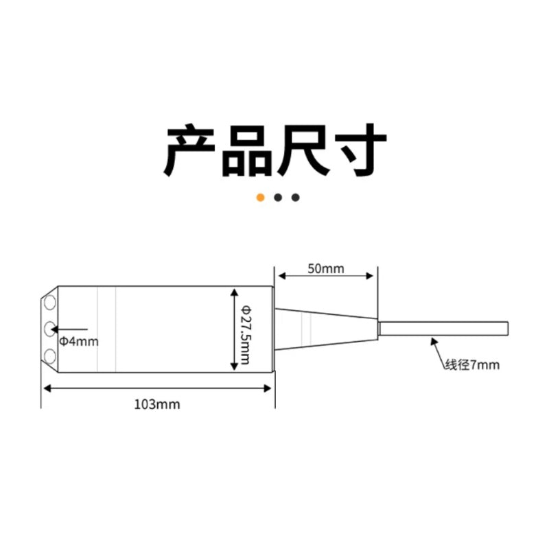 IP68 Submersible Hydrostatic Level Transmitter 4-20mA
