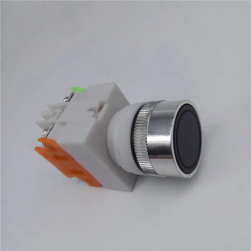 22mm LAY37 Y090 Self-reset Push button switches Red Green Blue Yellow White Black 1NO 1NC 10A250VAC