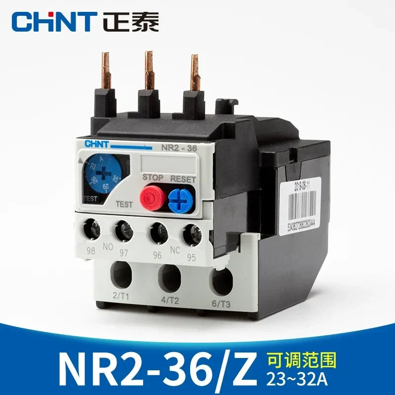 CHINT thermal overload relay, NR2 relay, CHINT NR2-36 23-32A