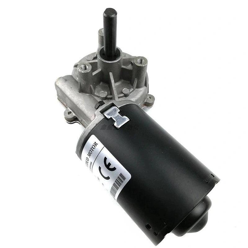 24VDC High Torque Worm Gear Reducer Motor 30rpm 50rpm 100rpm Worm Gear Motor Wiper Barbecue Grill Motor Turn Right Or Left