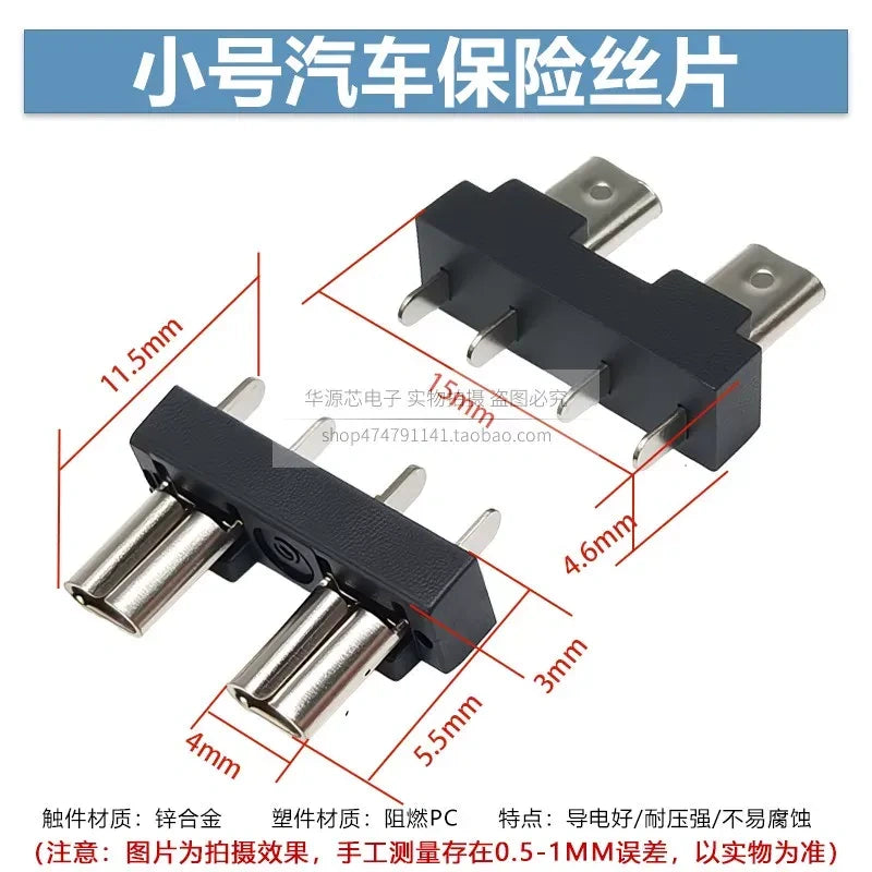 Fuse tap adapter  for Mini Blade Fuse Set,  32V DC Automotive Fuse for Car, Motorcycle, Electric Bike