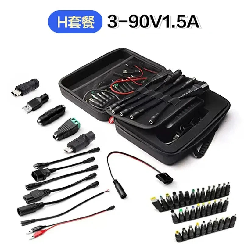 Adjustable DC Power Supply 3-60V 2.5A / 3-90V 1.5A, Digital Display Variable Voltage Current Charger