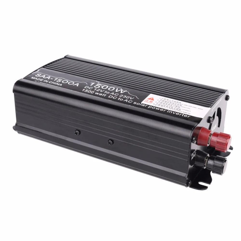 300W/500W/1000W/1500W Car  Power Inverters 12V 220Vac/230Vac Modified Sine Wave Inverter Charger Power Supply with USB Charger - electrical center b2c