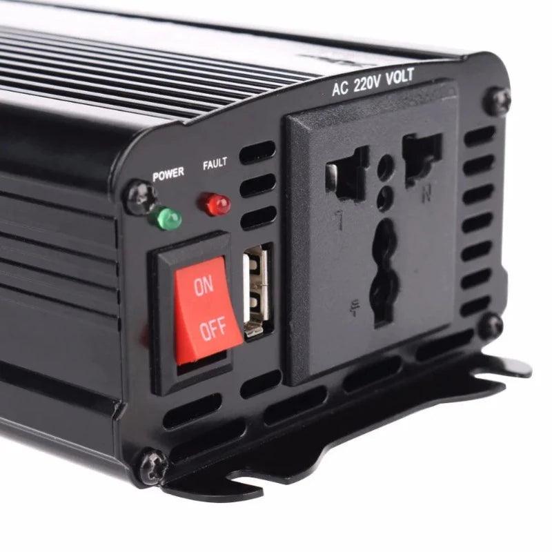 300W/500W/1000W/1500W Car  Power Inverters 12V 220Vac/230Vac Modified Sine Wave Inverter Charger Power Supply with USB Charger - electrical center b2c