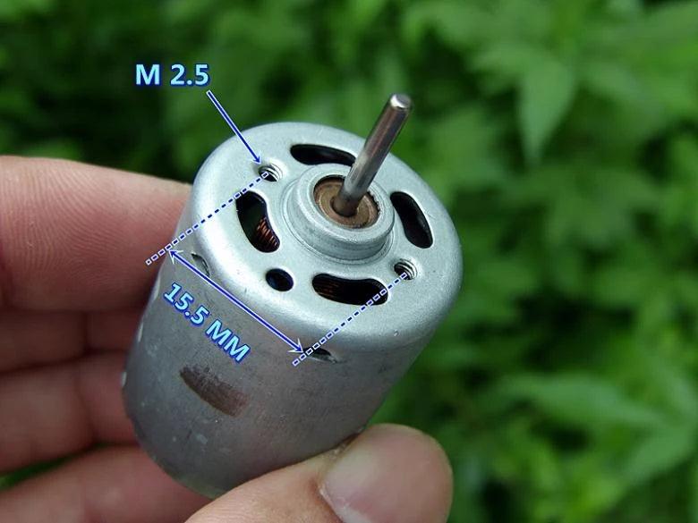 360 High Speed DC Motor 6V 9V 12V 18000rpm-32000r/min Mini Electric Motor for Hair Dryer Car Boat Model Engine rs360