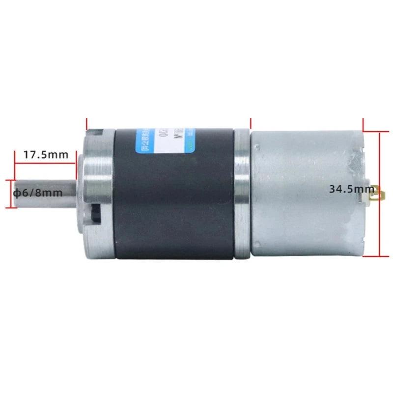 36GP-3530 Planetary Gear DC Motor Torque 50KG 12V 24V Reduce Speed 8pm To 1154rpm PWM Reverse Forward Electric 12 Volt Motor