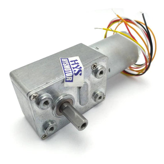 370 Brushless Motor Gear 12V 24V DC Electric Motor BLDC Metal Gearbox Worm Reduce Mni Motor JGY370.geared bldc motor