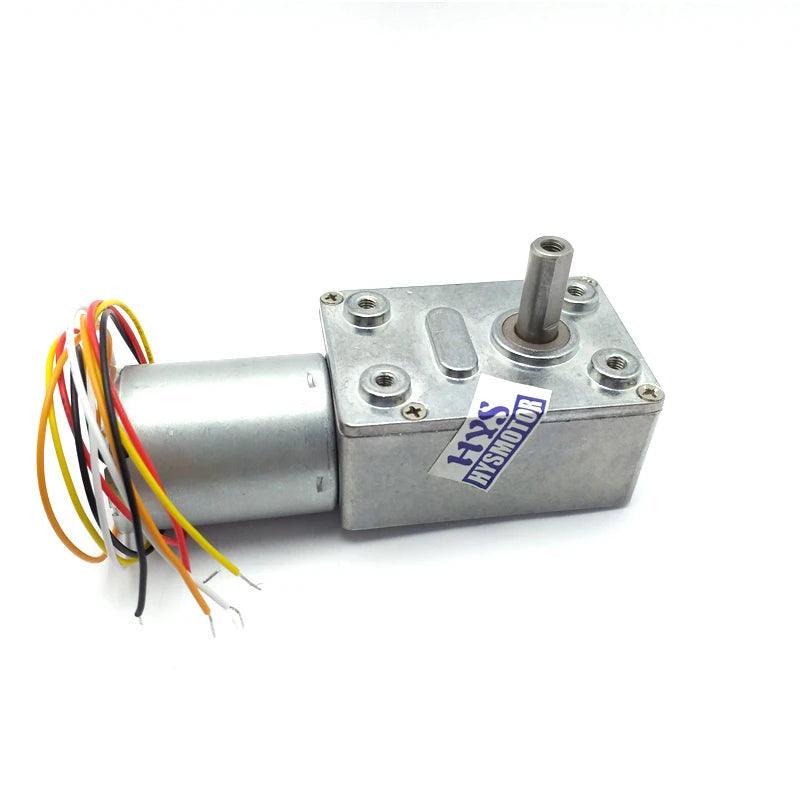 370 Brushless Motor Gear 12V 24V DC Electric Motor BLDC Metal Gearbox  Worm Reduce Mni Motor JGY370,geared bldc motor