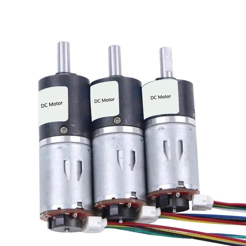 370 Motor 24mm Diameter Planetary Gear DC 6v 12v 24v Geared Motor Micro Electric Moter With Encoder