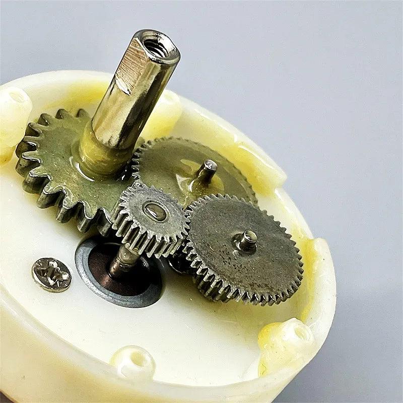 380 Reduction Motor 7W DC 3V 1550rpm Metal Geared Moter Electric Garlic Puree Machine/Auxiliary Food Machine Motor Meat Grinder